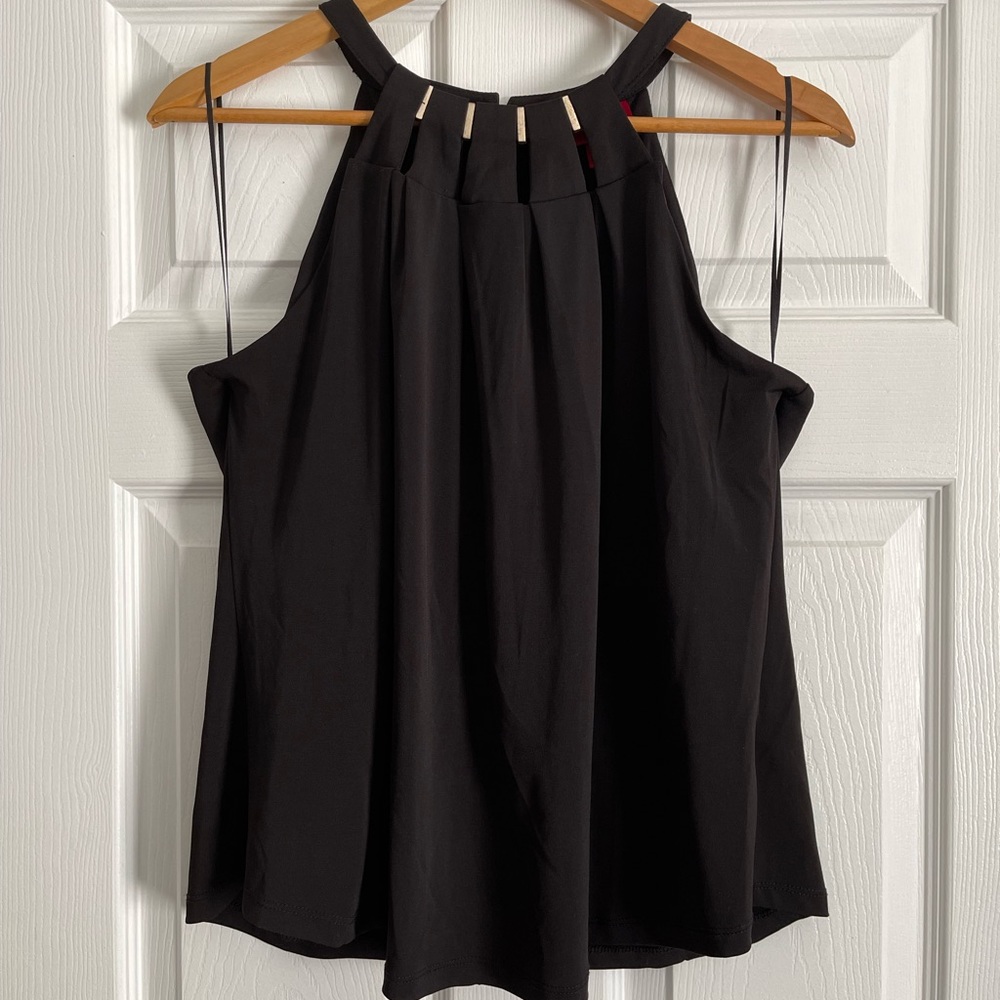 J. Lo Black Tank Top Blouse
